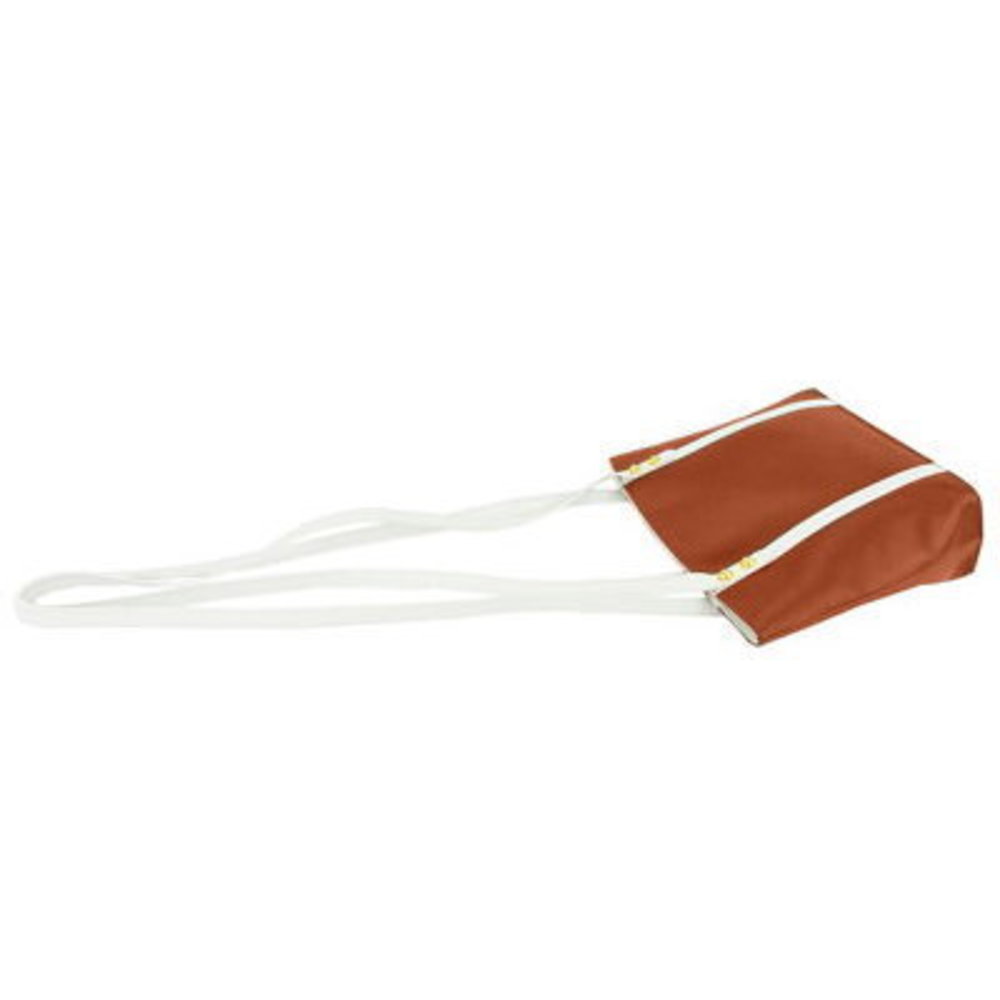 Salvatore Ferragamo long Shoulder Bag shoe motif brown white leather - Picture 3 of 6